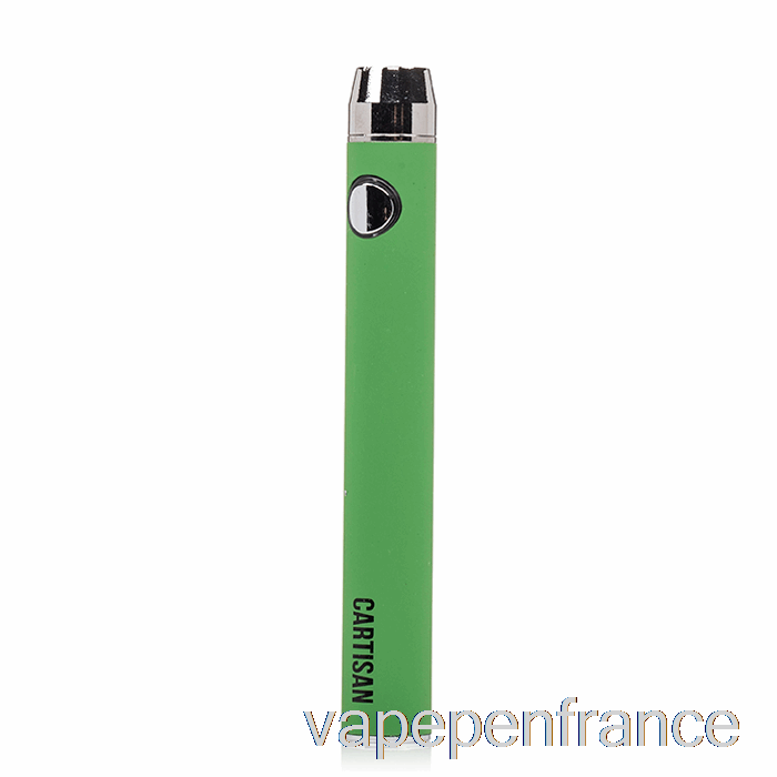 Cartisan Bouton VV 900 Double Charge 510 Batterie [micro] Stylo Vape Vert